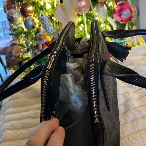 Kate Spade Southport Avenue Lydia EUC black pebbled leather satchel - Picture 10 of 15